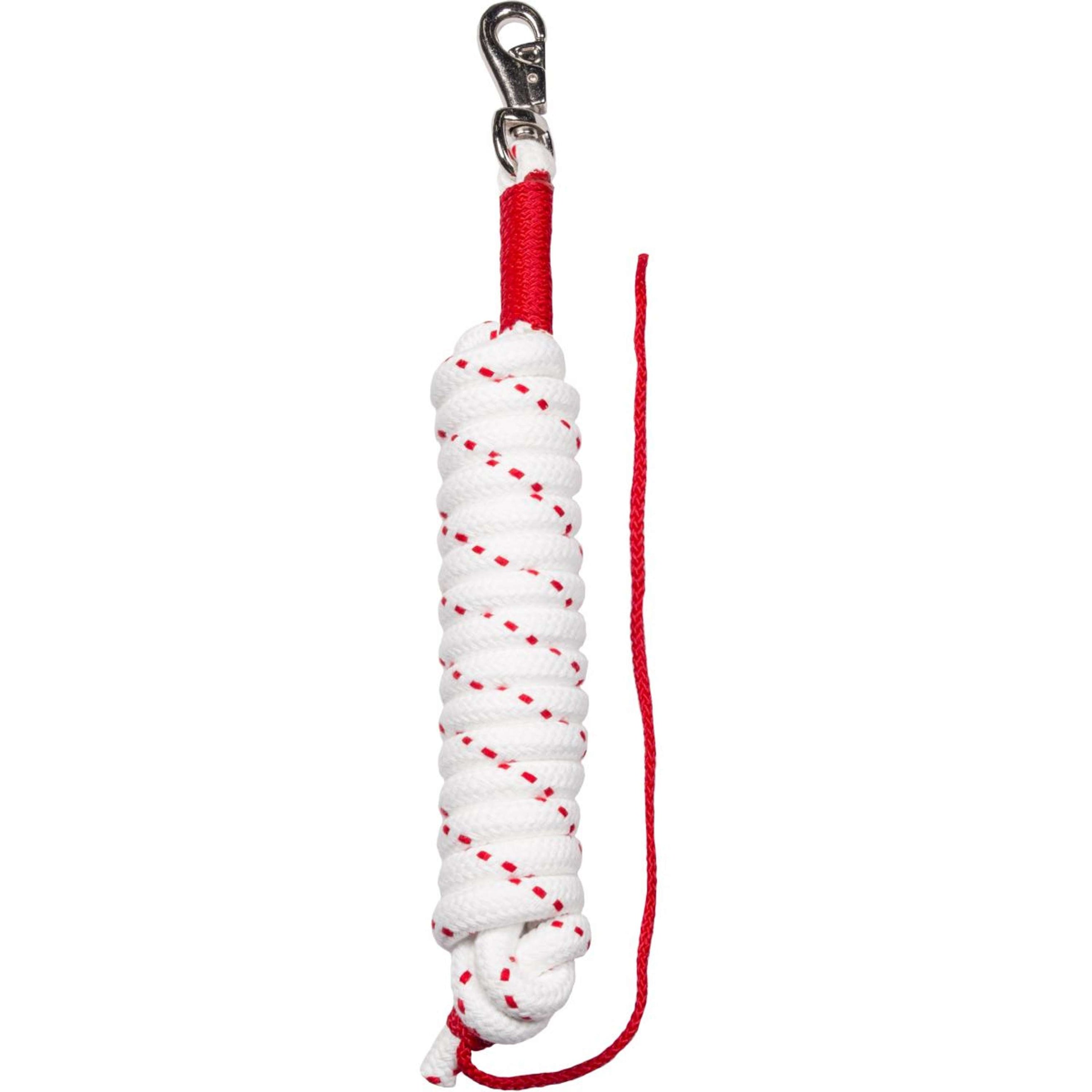 F.R.A. Ausbildungsstrick Jarn NH Profi Bullsnap Weiß/Rot F.R.A. Ausbildungsstrick Jarn NH Profi Bullsnap Weiß/Rot