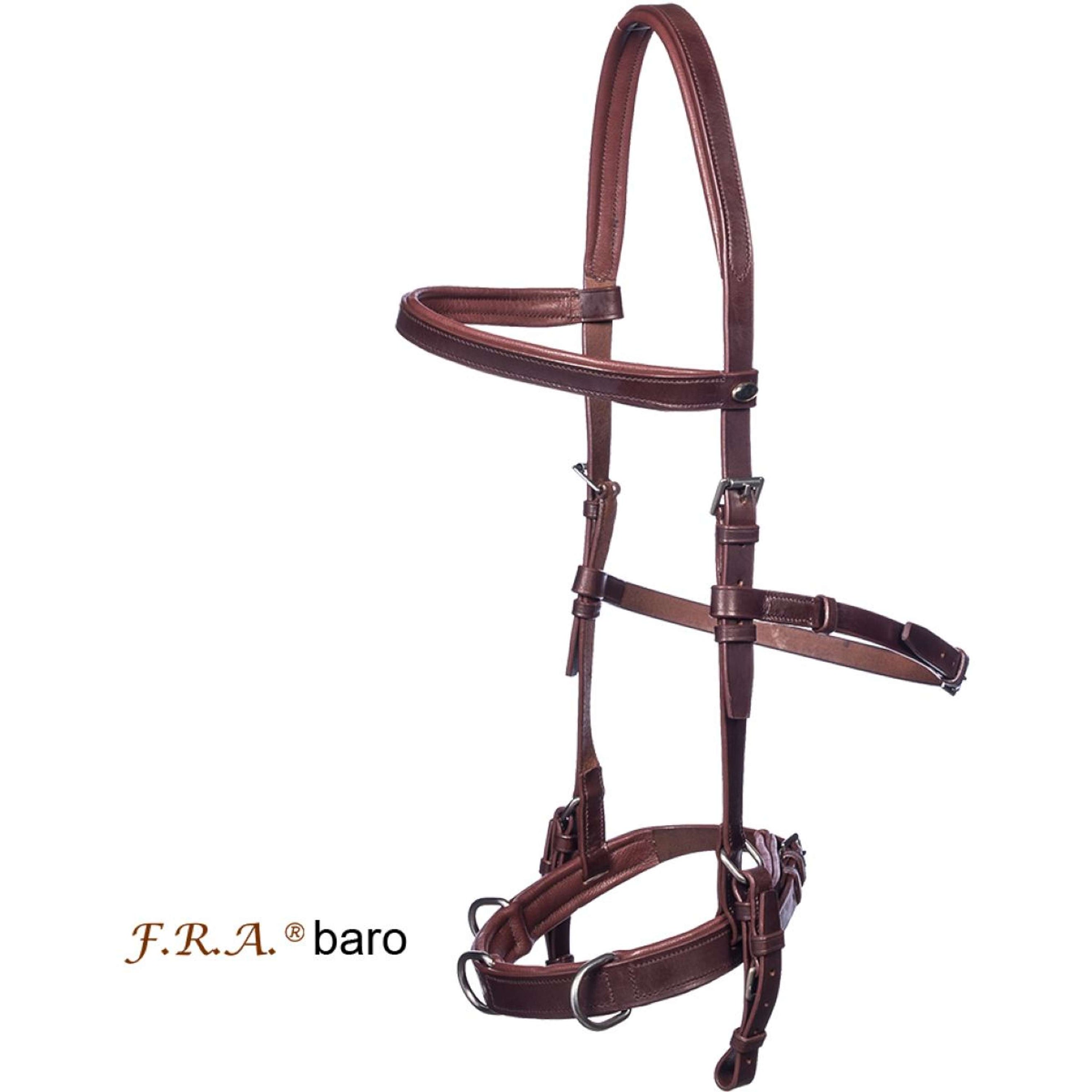 F.R.A. Kapzaum Baro Leder Mocca F.R.A. Kapzaum Baro Leder Mocca