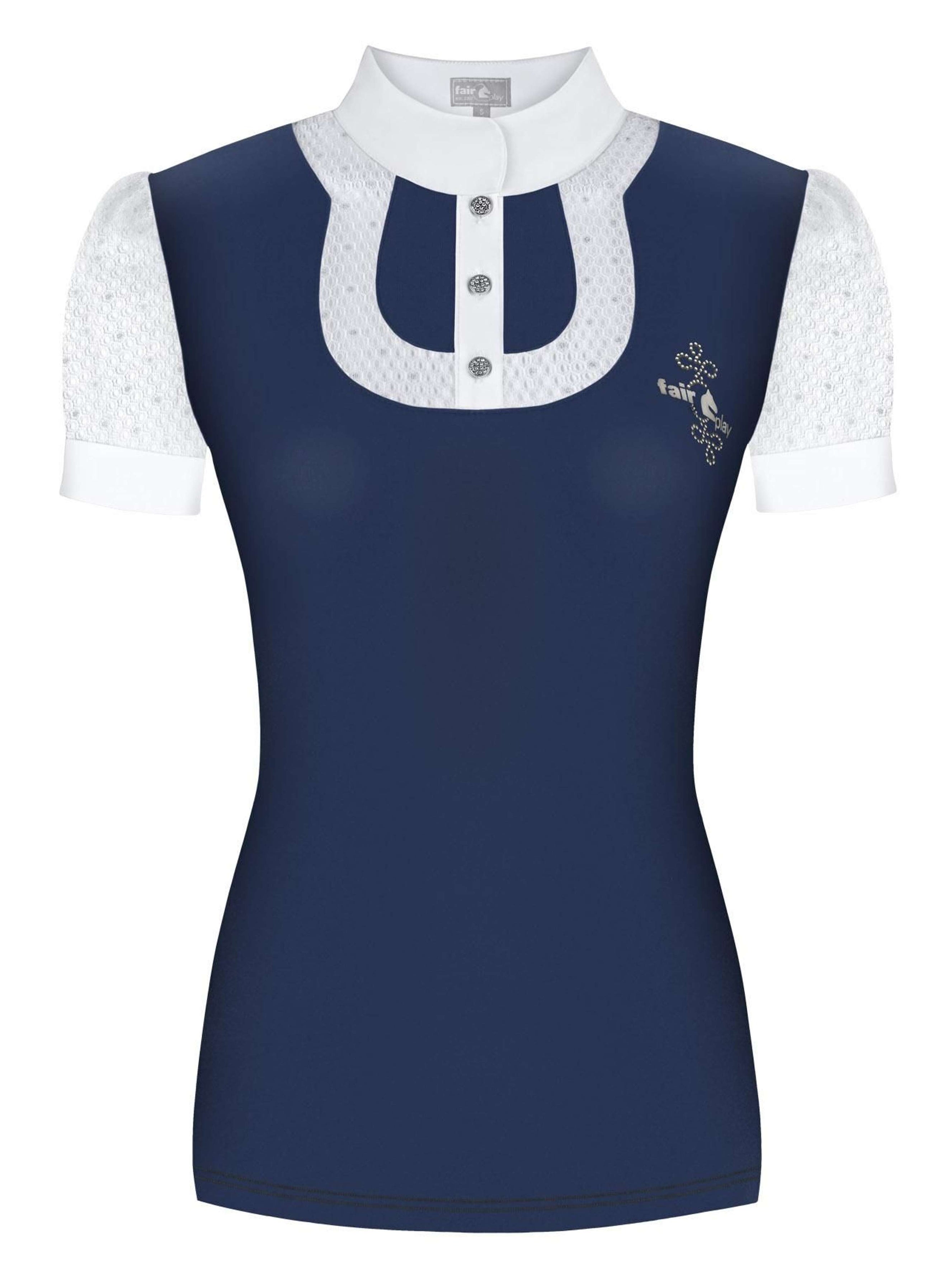 Fair Play Turniershirt Nanna Navy