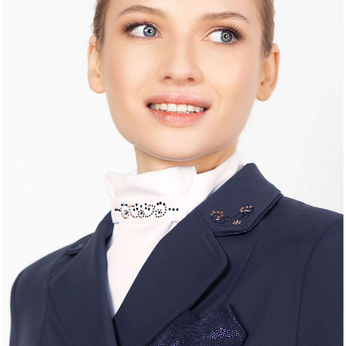 Fair Play Plastron Andrea Chic Rosegold Navy