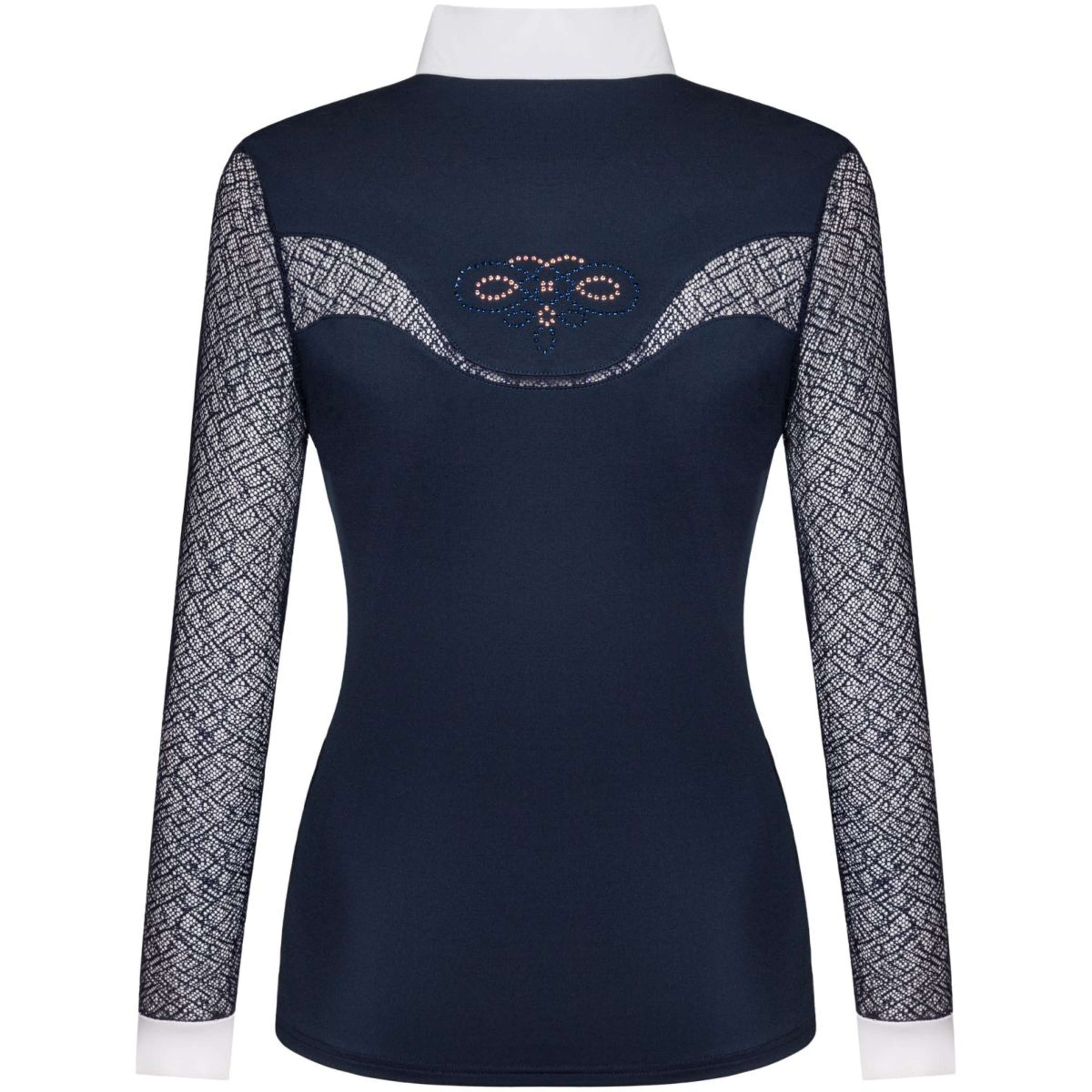 Fair Play Turniershirt Cecile Rosegold Navy