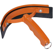 Harry's Horse Schweißmesser Plastik mit Bogen Orange
