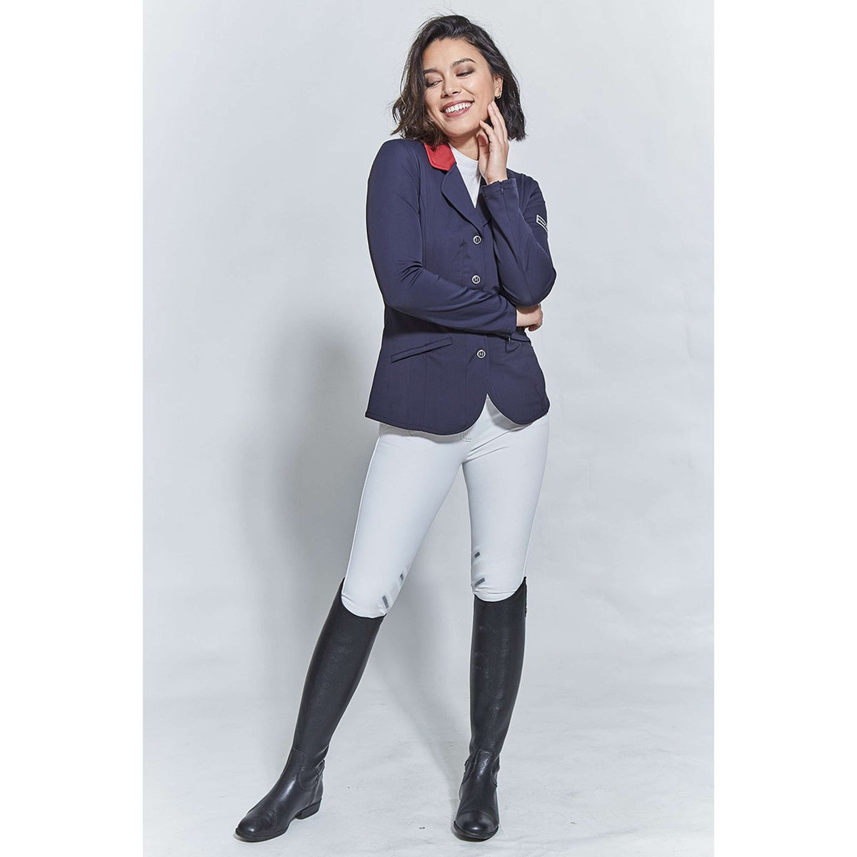 Harcour Turnierjacket Frenchteam Damen Navy