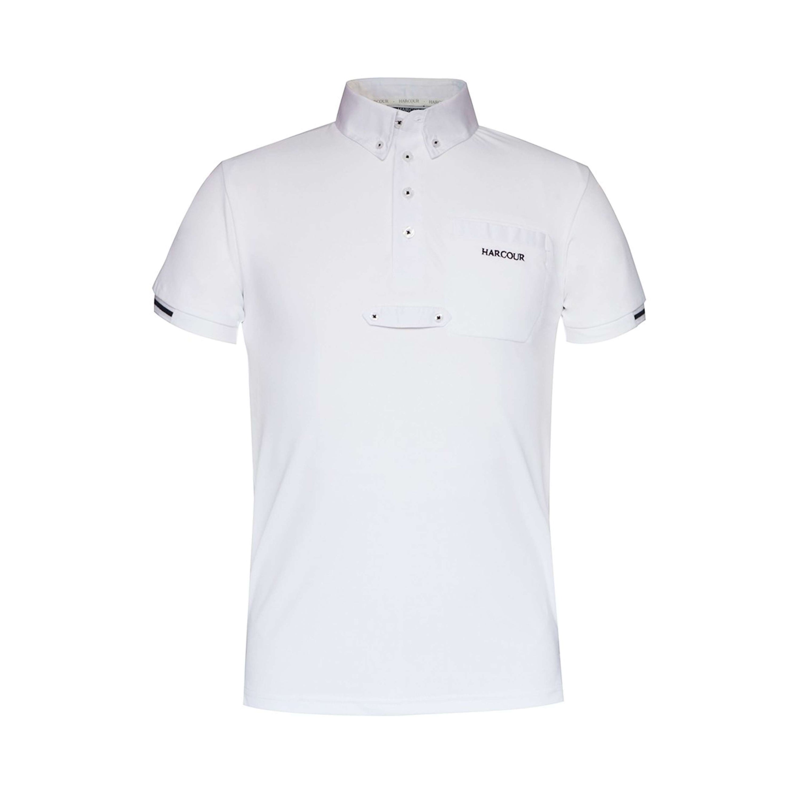 Harcour Poloshirt Crystallo Herren Weiß