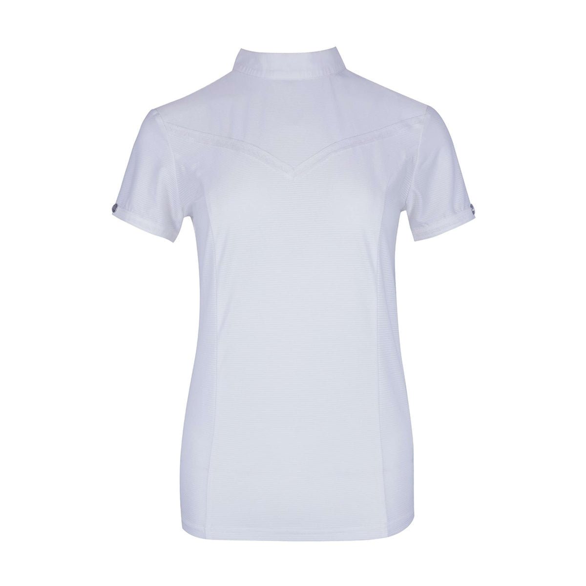 Harcour Poloshirt Evita Kurzarm Damen Weiß