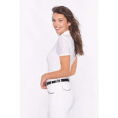 Harcour Poloshirt Evita Kurzarm Damen Weiß