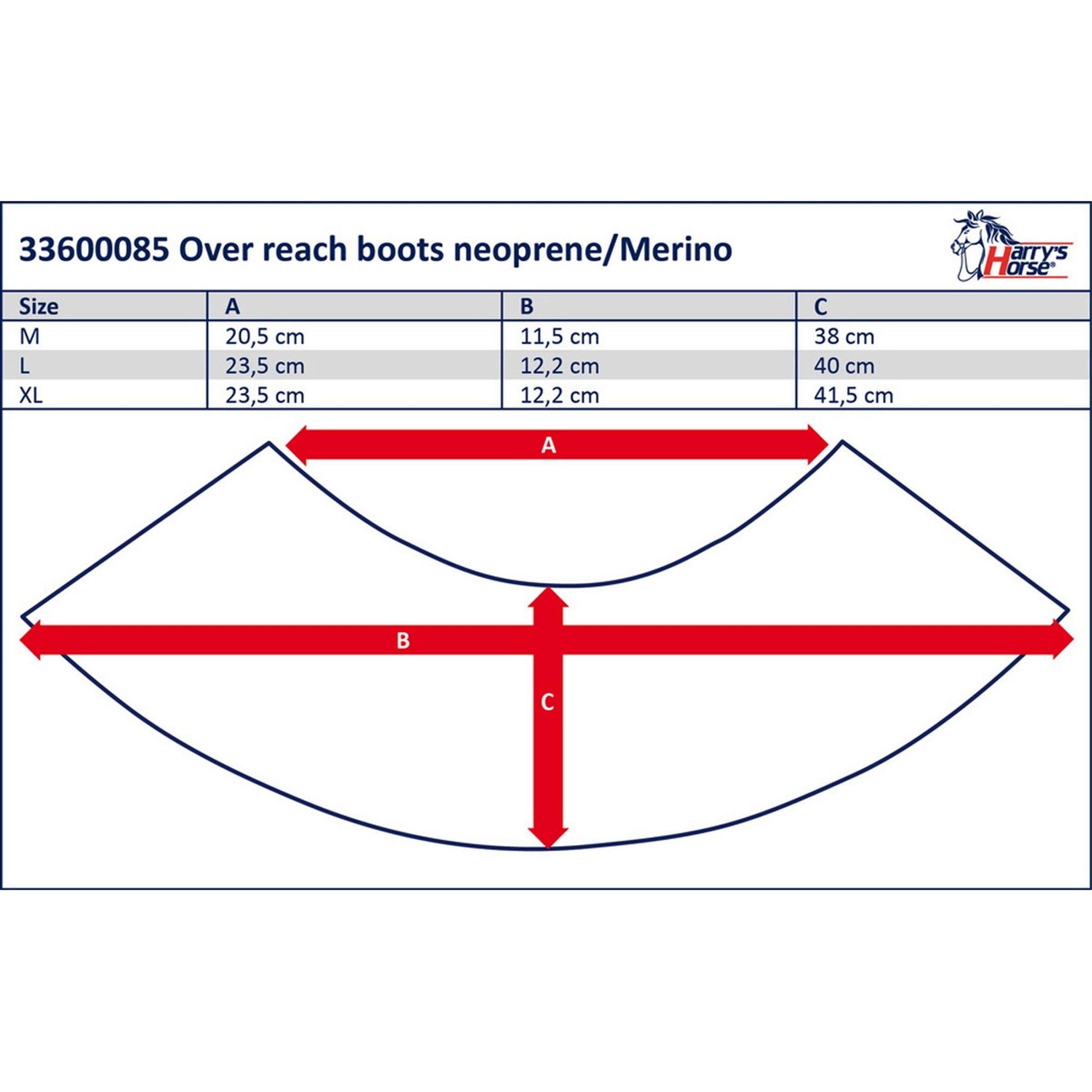 Harry's Horse Hufglocken Neopren Schwarz Harry's Horse Hufglocken Neopren Schwarz