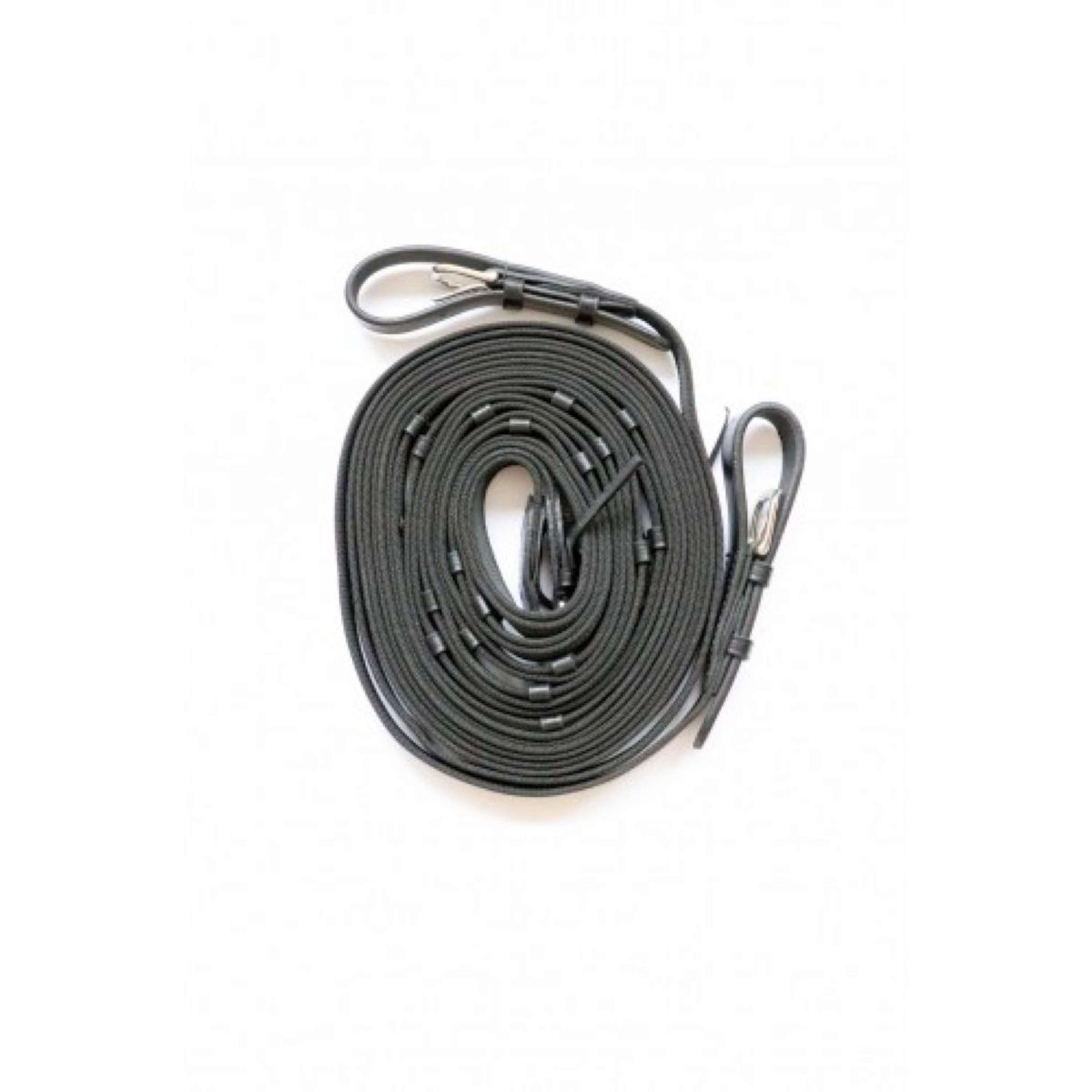 HB Harry & Hector Fahrzügel Leder mit Antirutsch Schwarz HB Harry & Hector Fahrzügel Leder mit Antirutsch Schwarz