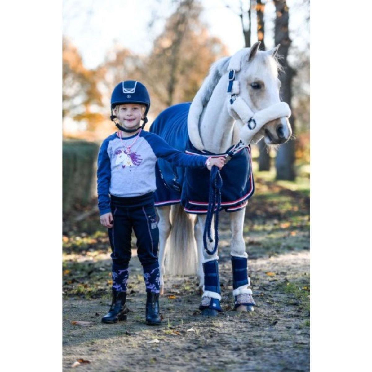 HB Harry and Hector Showdecke Dutch Crown Little Sizes Navy