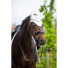 HB Fliegenhaube Showtime Glitzer Weiß