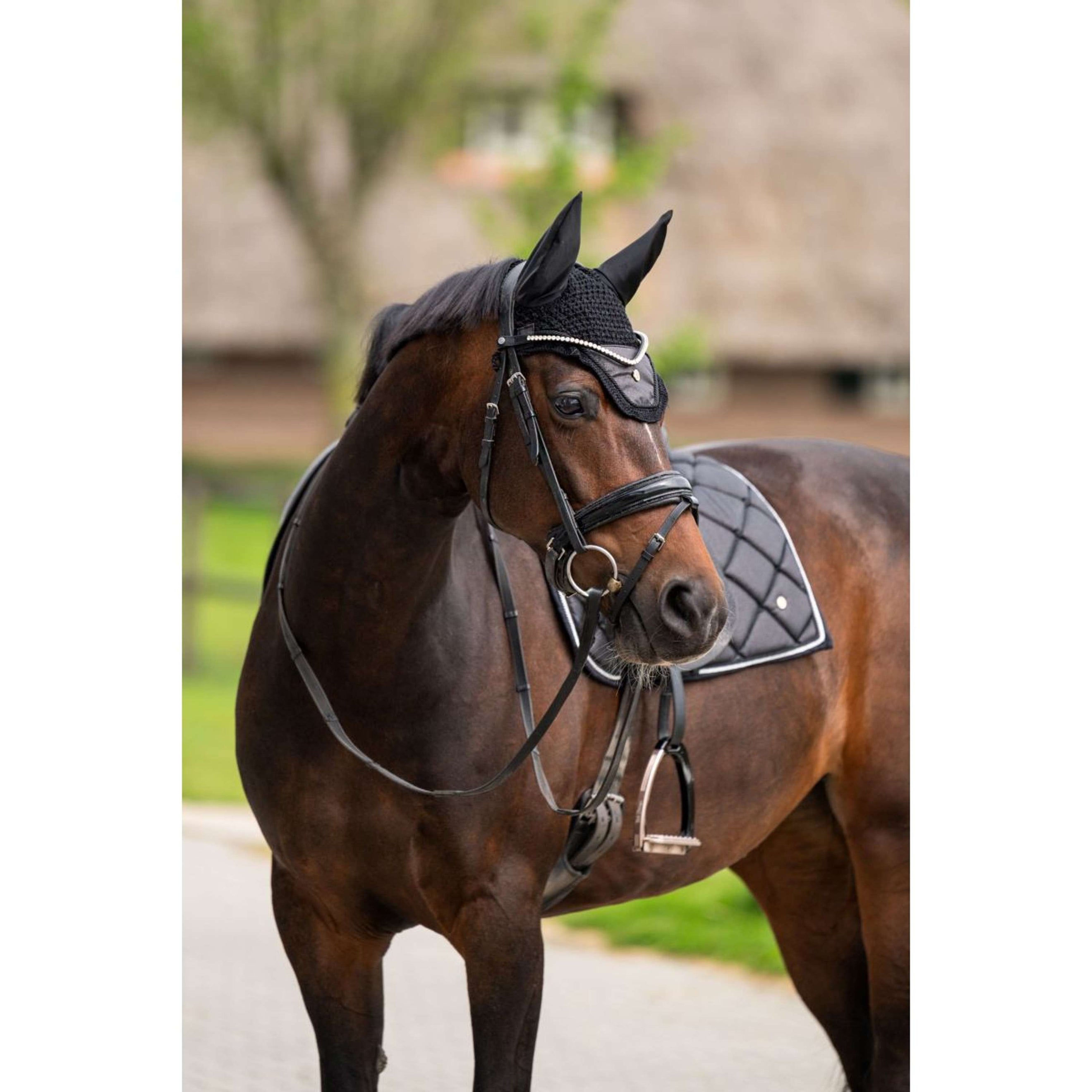 HB Fliegenhaube Showtime Glitzer Schwarz HB Fliegenhaube Showtime Glitzer Schwarz