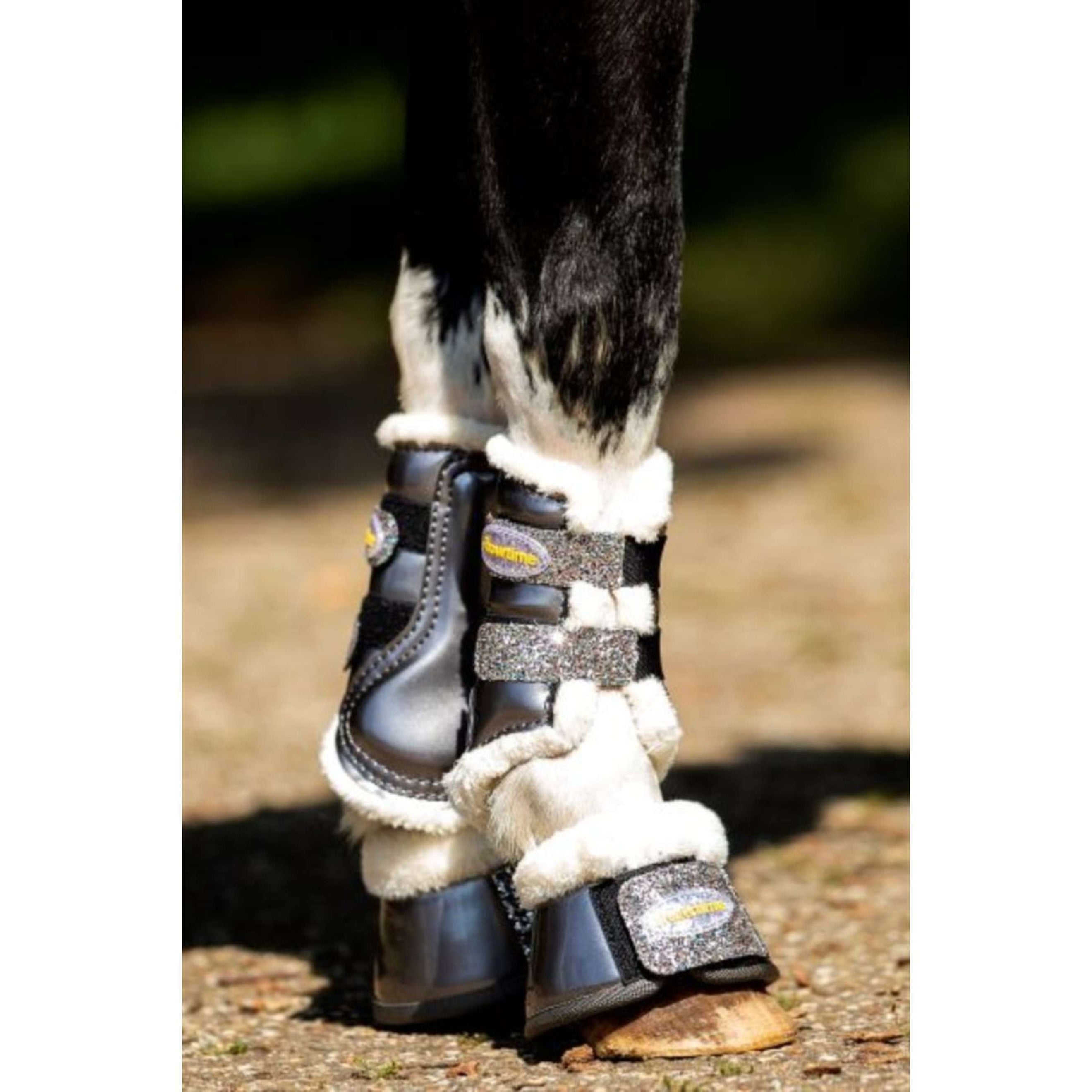 HB Beinschutz Gold Rush Glitter Little Sizes Grau HB Beinschutz Gold Rush Glitter Little Sizes Grau