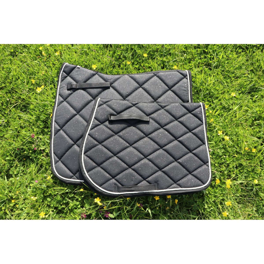 HB Schabracke Sparkling Glitter Springen Schwarz