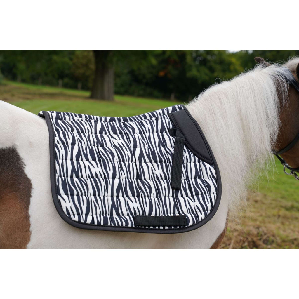 HB Schabracke Zebra Vielseitigkeit Schwarz/Weiß