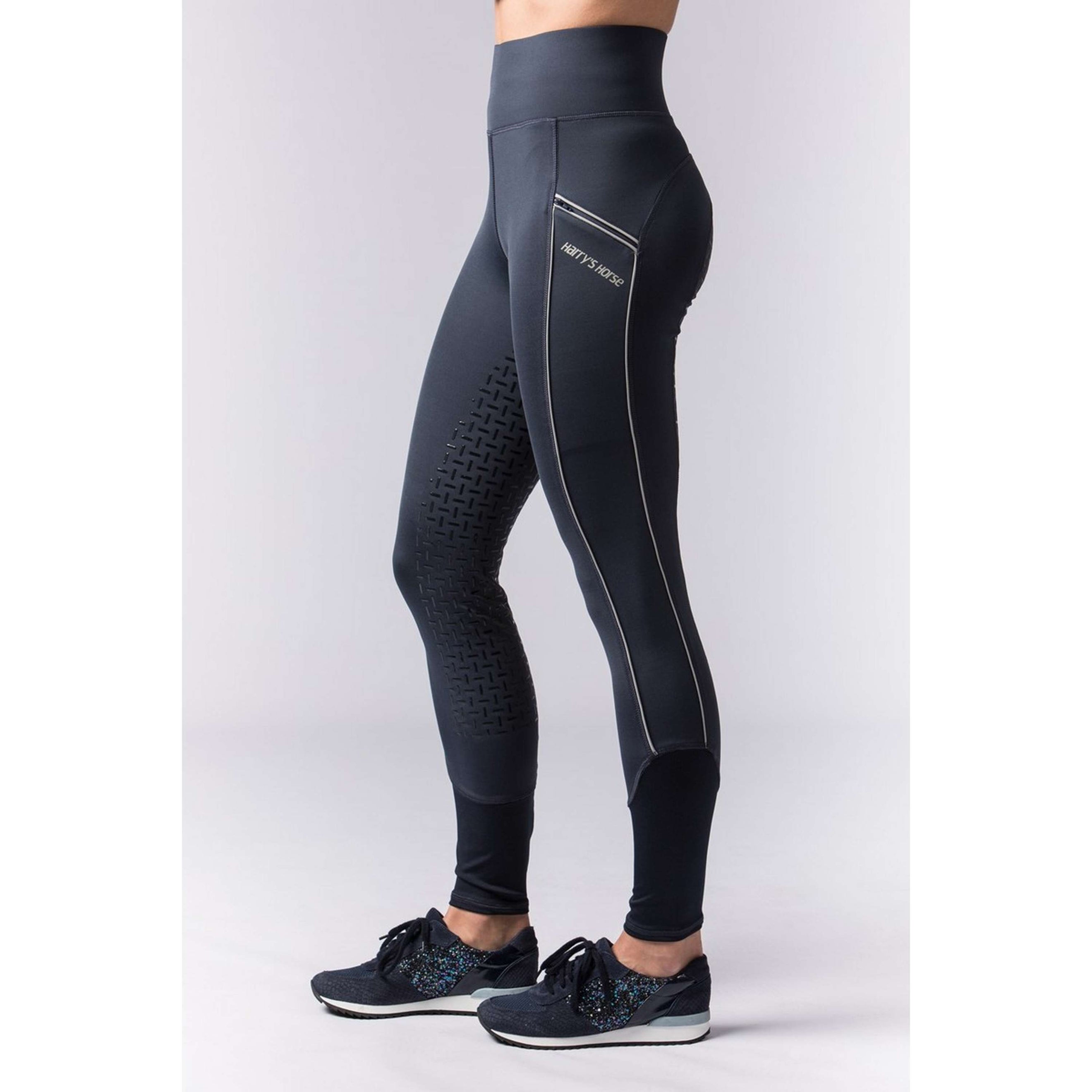 Harry's Horse Reitleggings Full Grip Damen Navy