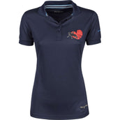 Harry's Horse Poloshirt Friesian Style Navy