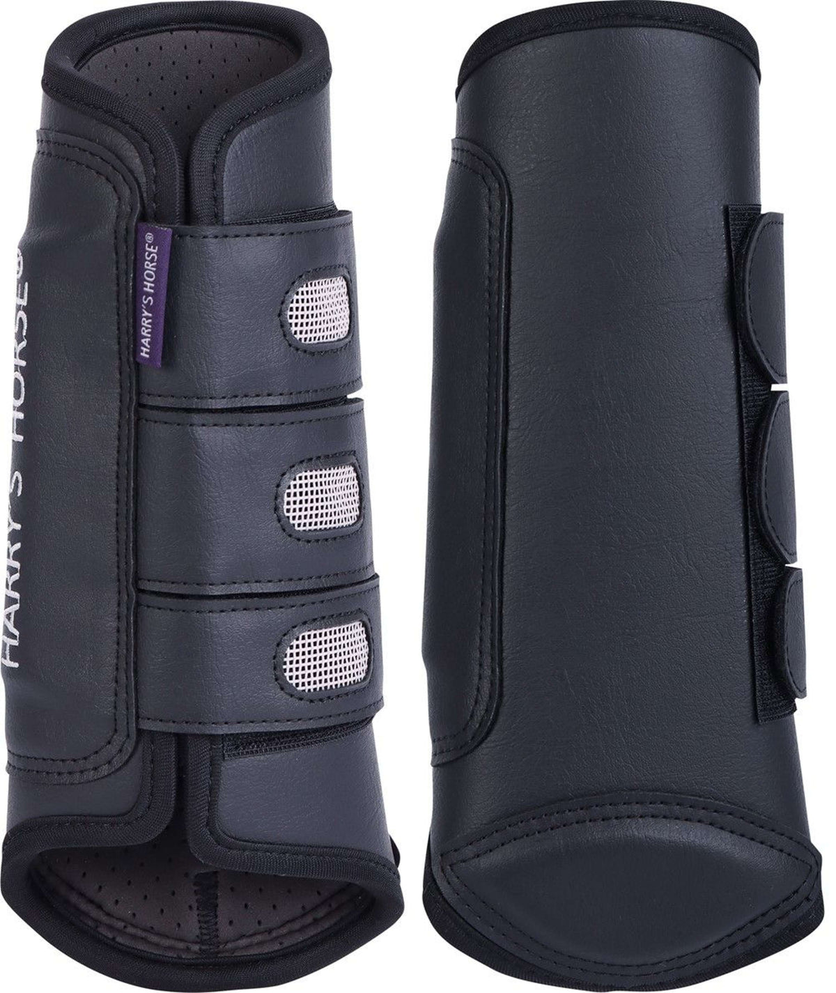 Harry's Horse Beinschutz Eventing Schwarz