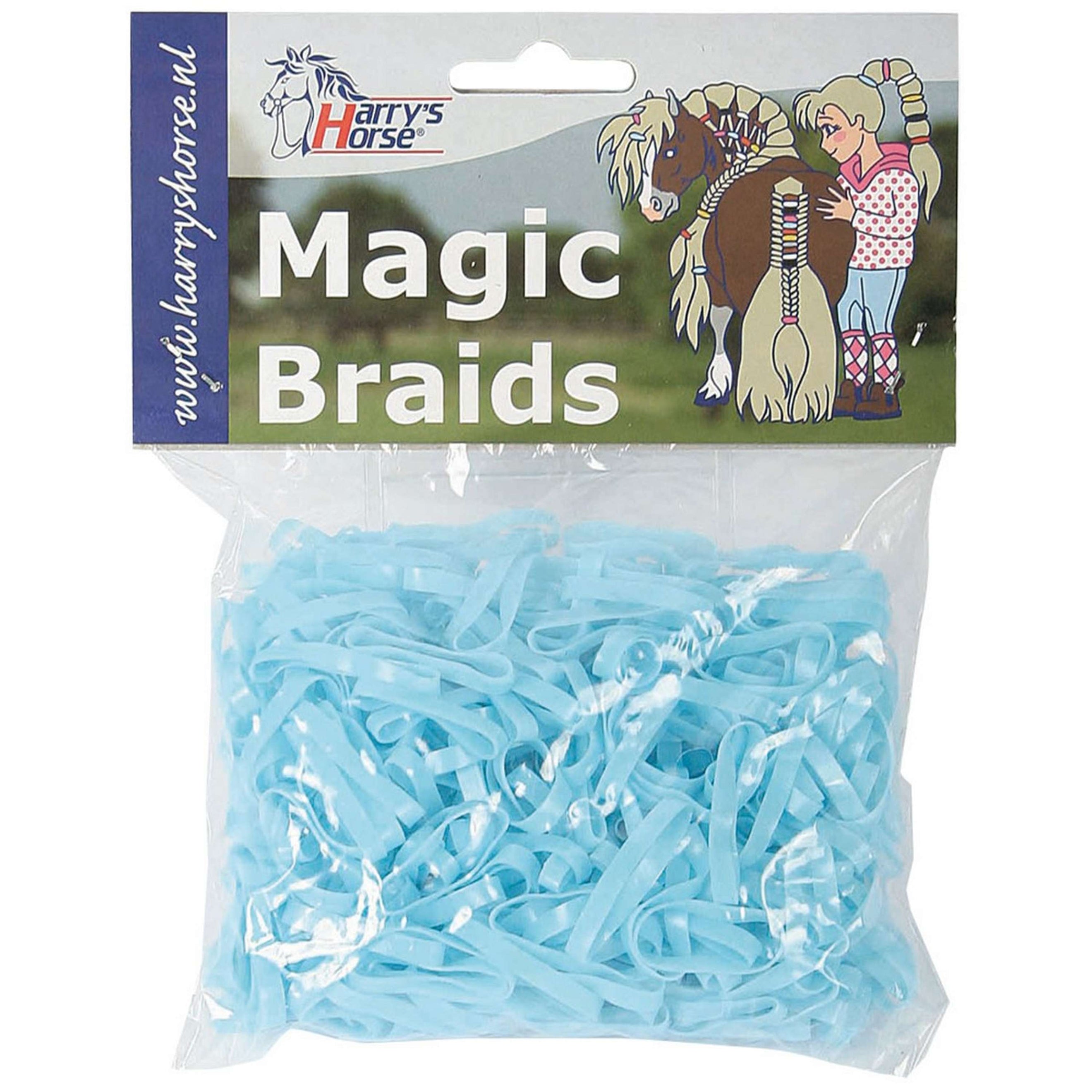 Harry's Horse Einflechtgummis Magic Braids Beutel Licht Blau Harry's Horse Einflechtgummis Magic Braids Beutel Licht Blau