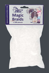 Harry's Horse Mähnengummis Magic Braids Transparant