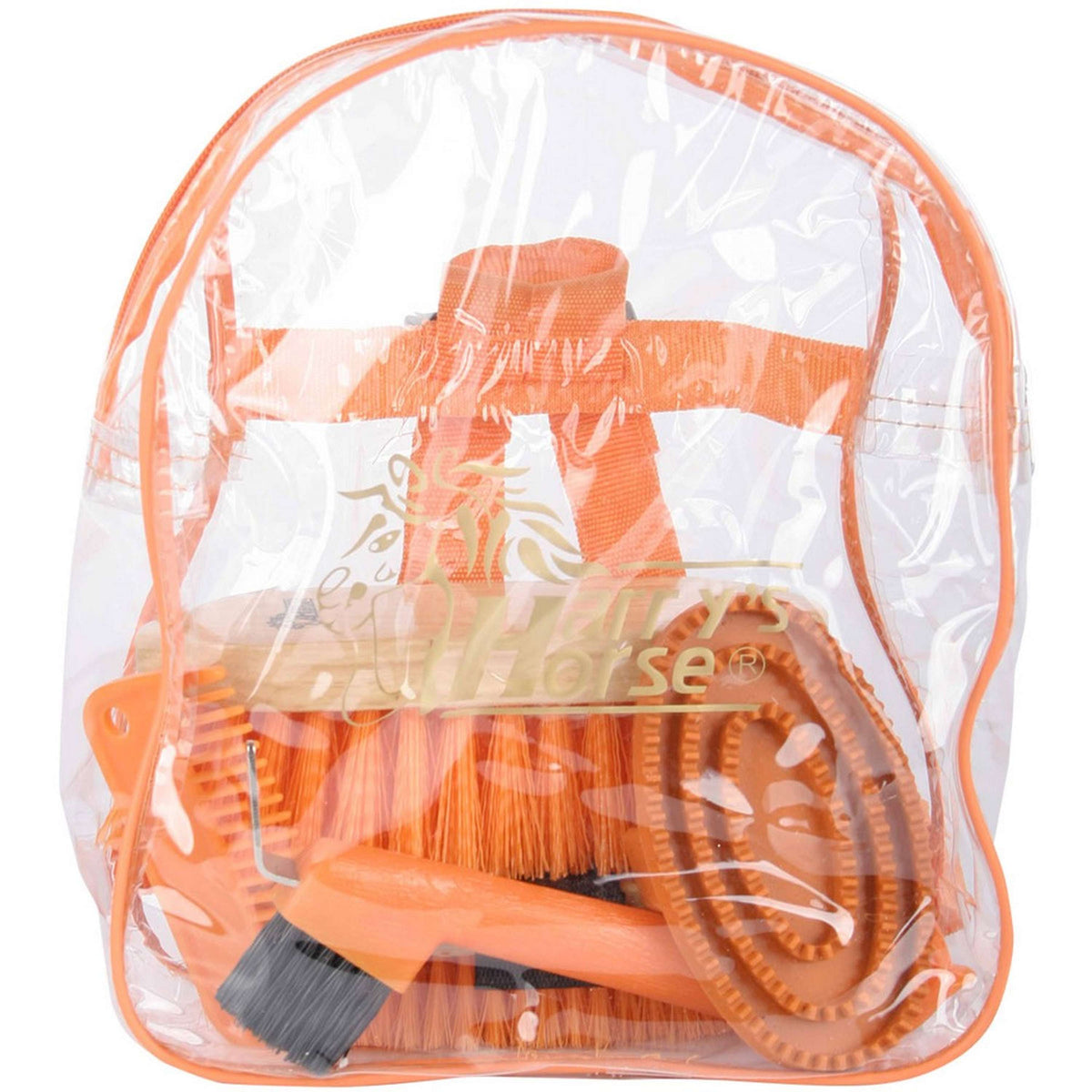 Harry's Horse Grooming Kit Backpack Orange
