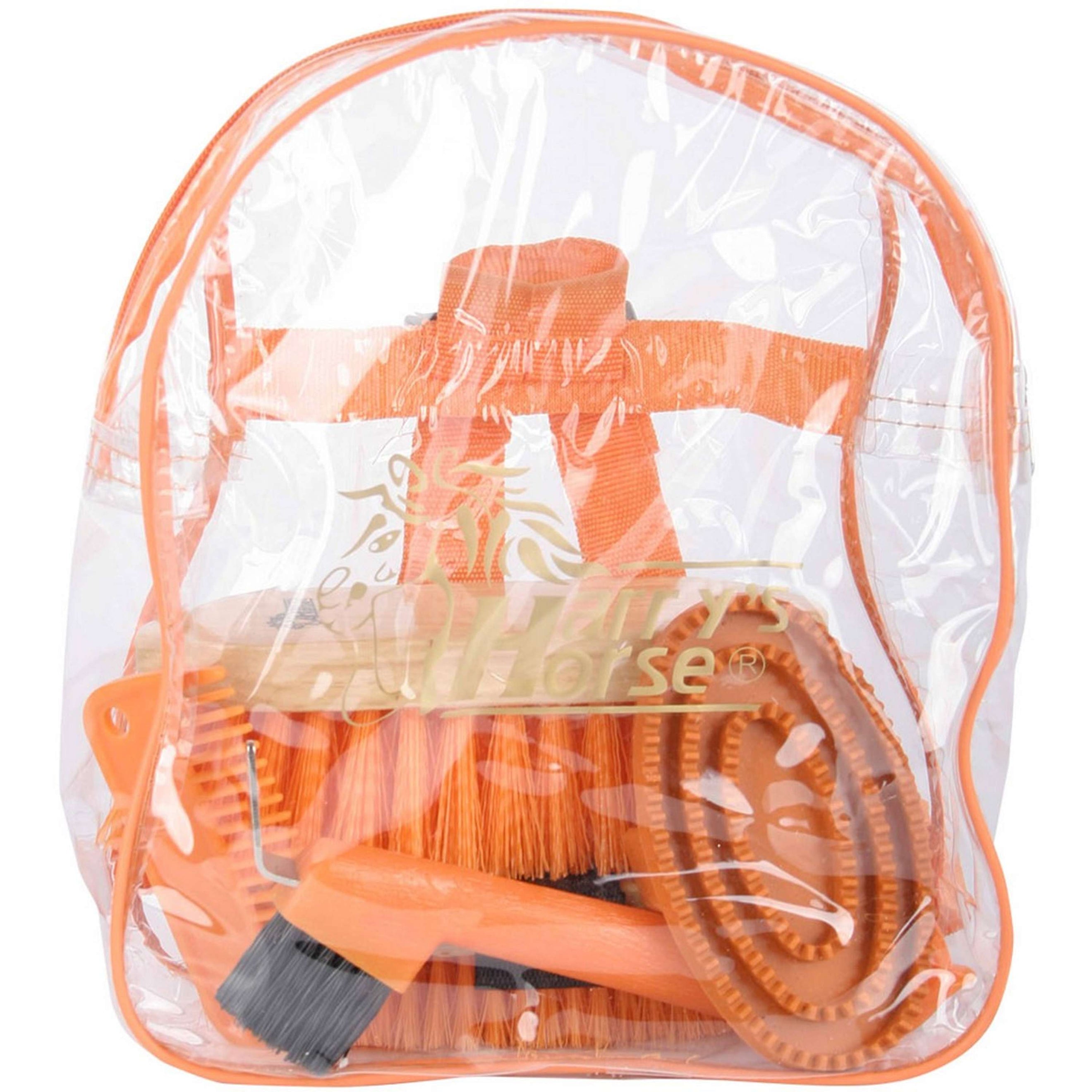 Harry's Horse Grooming Kit Backpack Orange Harry's Horse Grooming Kit Backpack Orange