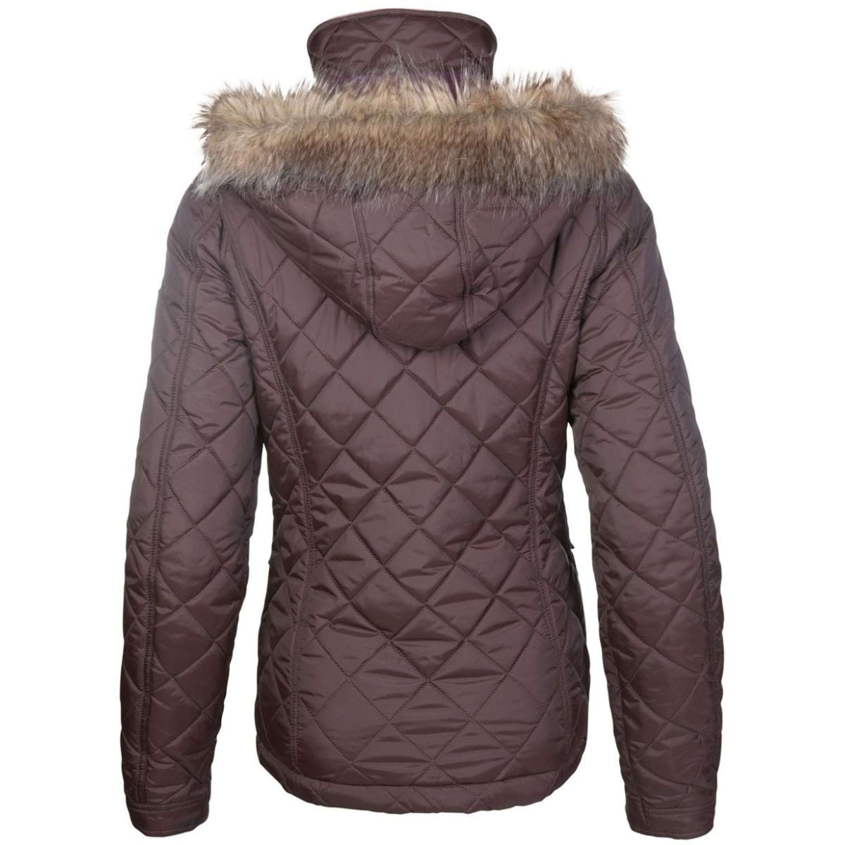 HKM Jacke Velluto Daunen Braun