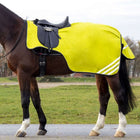 HKM Ausreitdecke Reflective mit Fleecefutter Neon Gelb