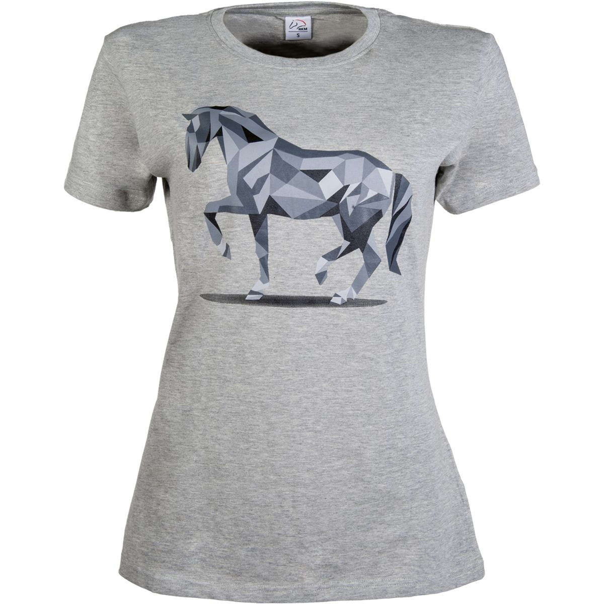 HKM T-Shirt Graphical Horse Hellgrau/Melange