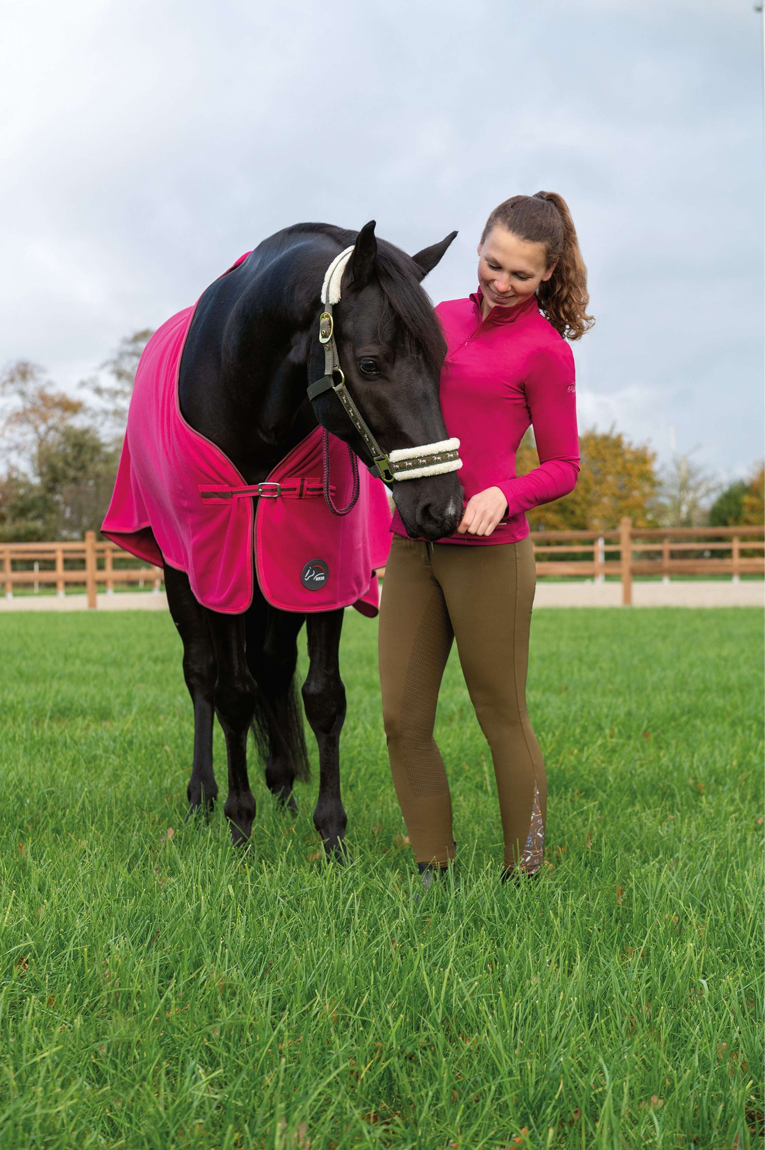 HKM Funktionshirt Summer Milano Cranberry HKM Funktionshirt Summer Milano Cranberry