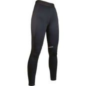 HKM Reitleggings Sports Silikon Kniebesatz Schwarz 44 Schwarz