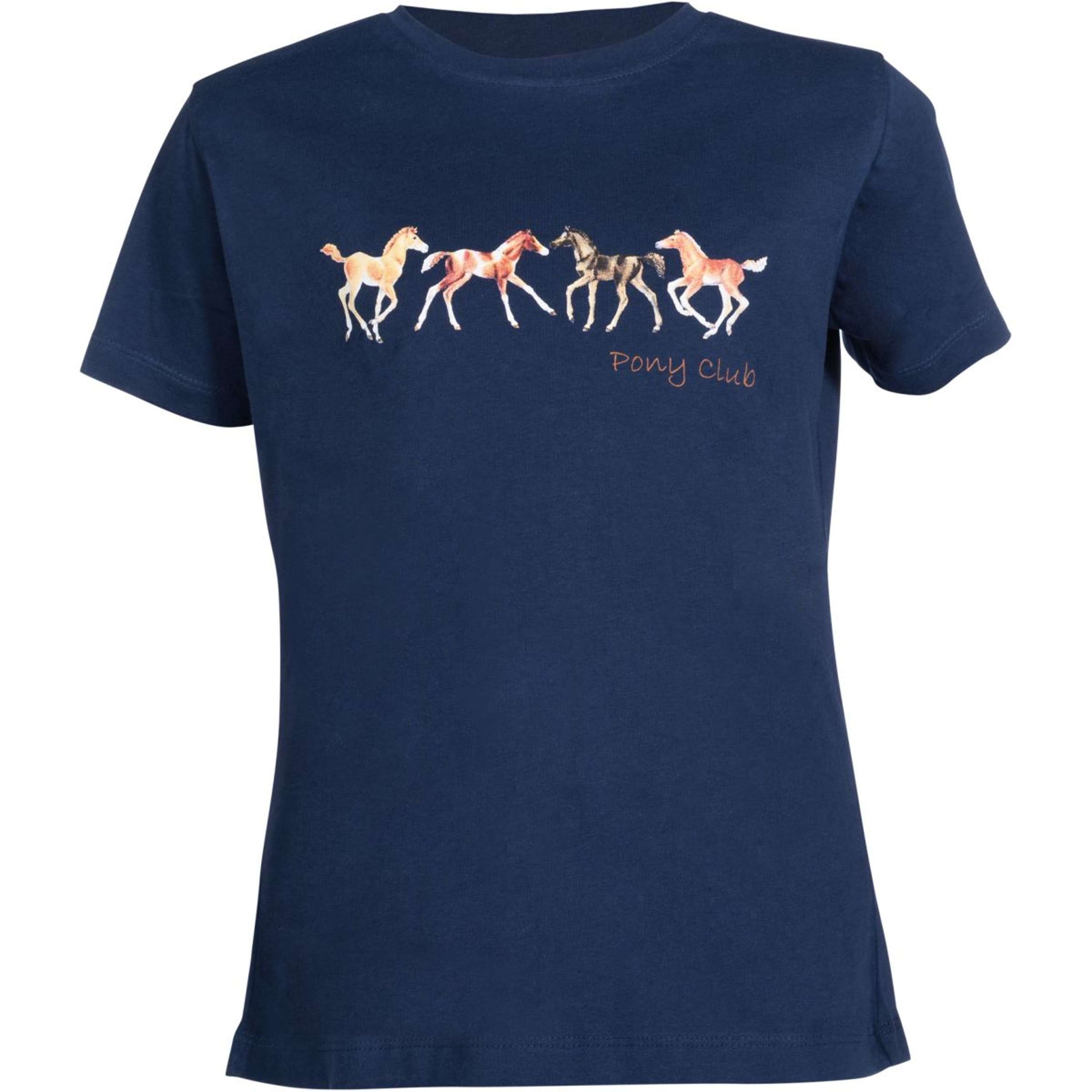 HKM T-Shirt Pony Club Dunkelblau HKM T-Shirt Pony Club Dunkelblau