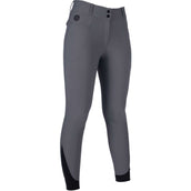 HKM Reithose Keep Warm Full Grip Grau