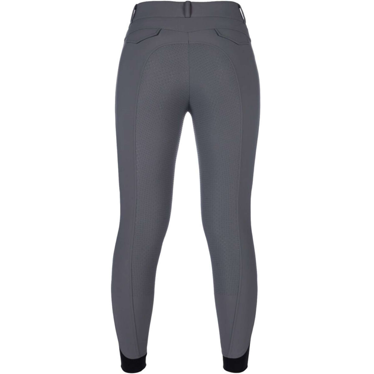 HKM Reithose Keep Warm Full Grip Grau