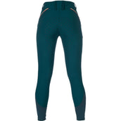 HKM Reithose Livigno Sportive Full Grip Dunkelgrün