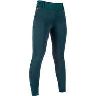 HKM Reitleggings Livigno Full Grip Dunkelgrün