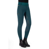 HKM Reitleggings Livigno Full Grip Dunkelgrün