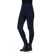 HKM Reitleggings Cosy II Full Grip Dunkelblau