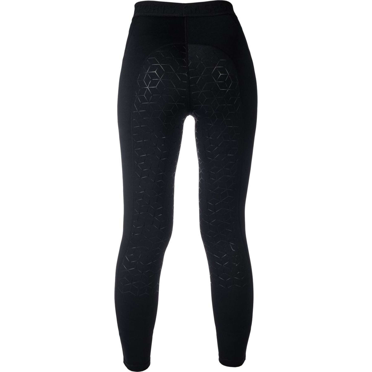 HKM Reitleggings Tabea Full Grip Schwarz