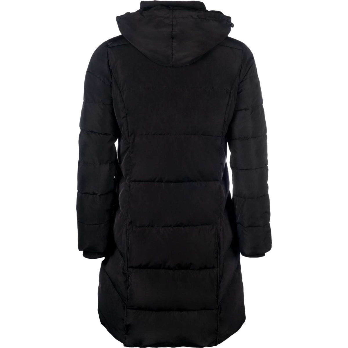 HKM Jacke Livigno Long Gesteppt Schwarz