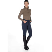 HKM Reithose Comfort Full Grip Dunkelblau