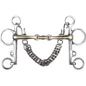 HKM Pelham Argentan 16 mm Unterzug 7 cm