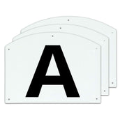 Agradi Hindernis-Schilder Buchstaben Show Jump A/B/C