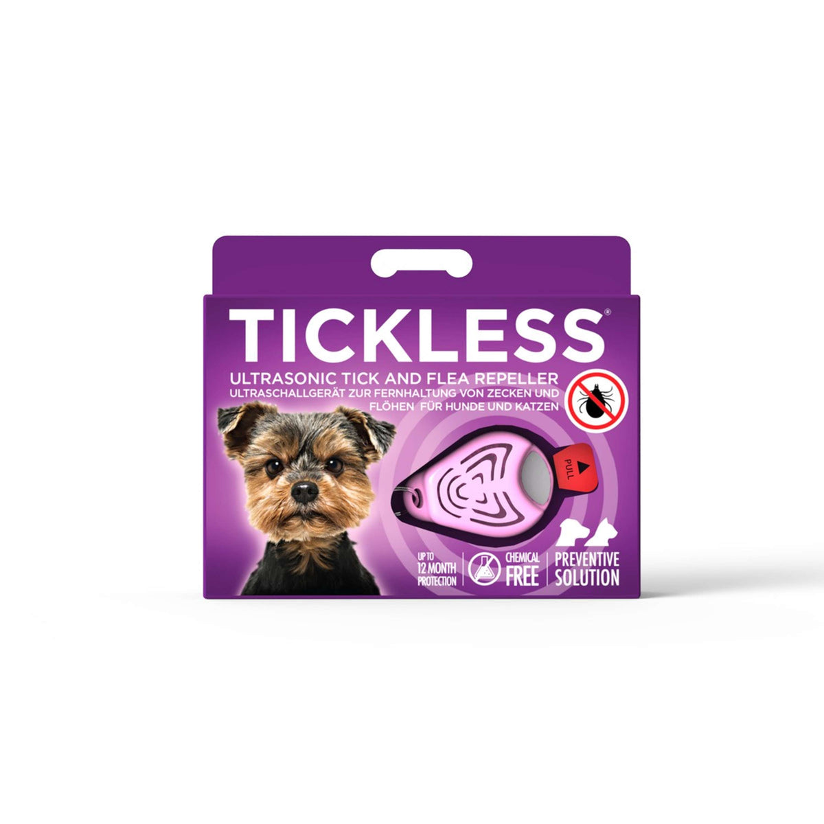 Tickless Anti Flöhe & Zecke Rosa