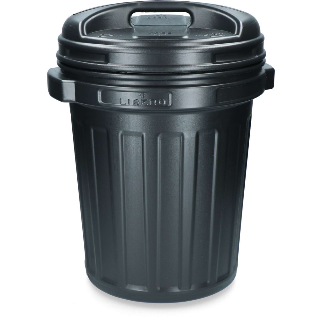 Futtertonne mit Drehverschluß 40L Schwarz