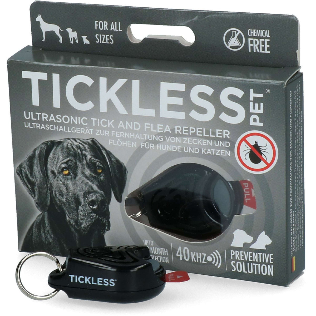 Tickless Anti Flöhe & Zecke Schwarz