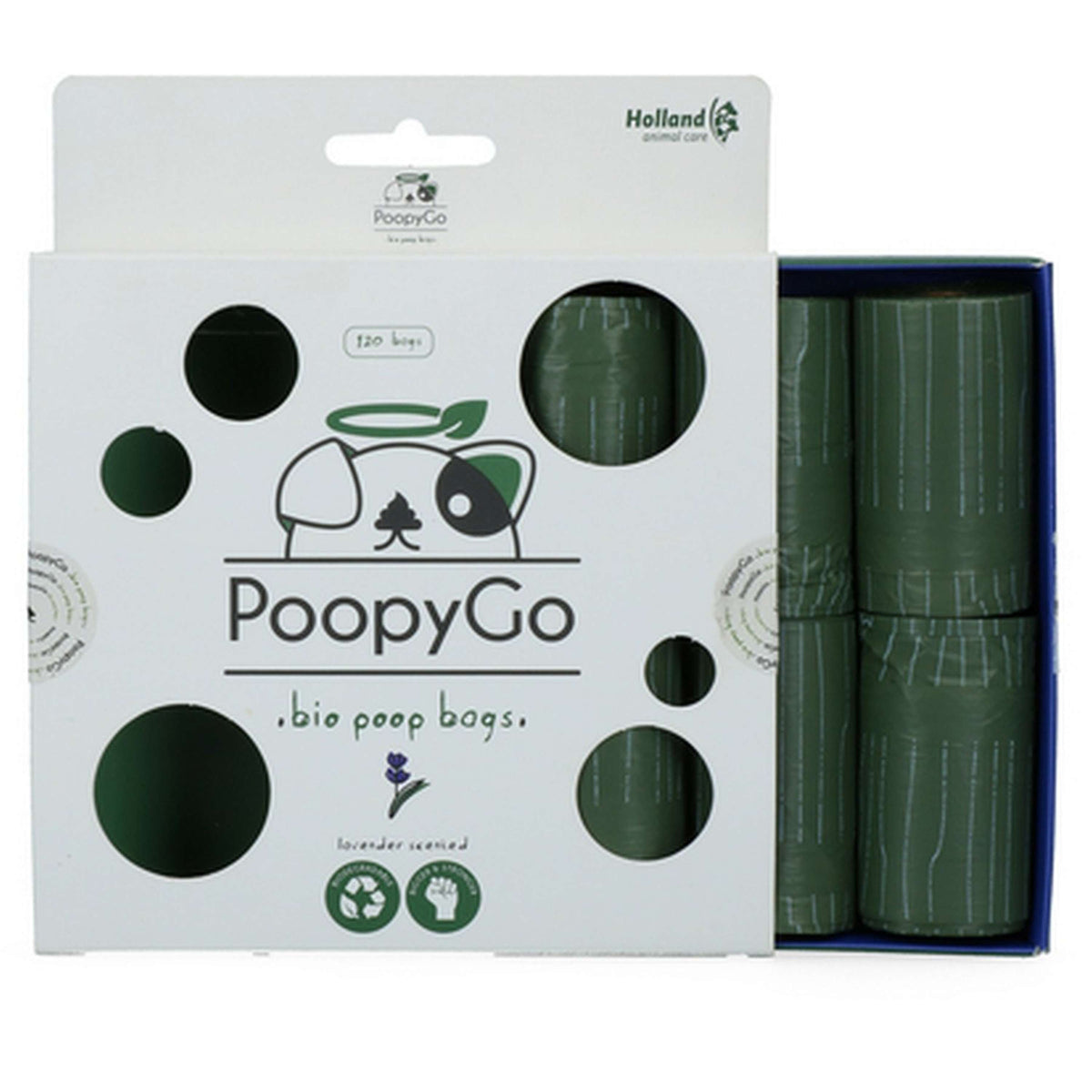 PoopyGo Beutel Eco Friendly Lavendelduft