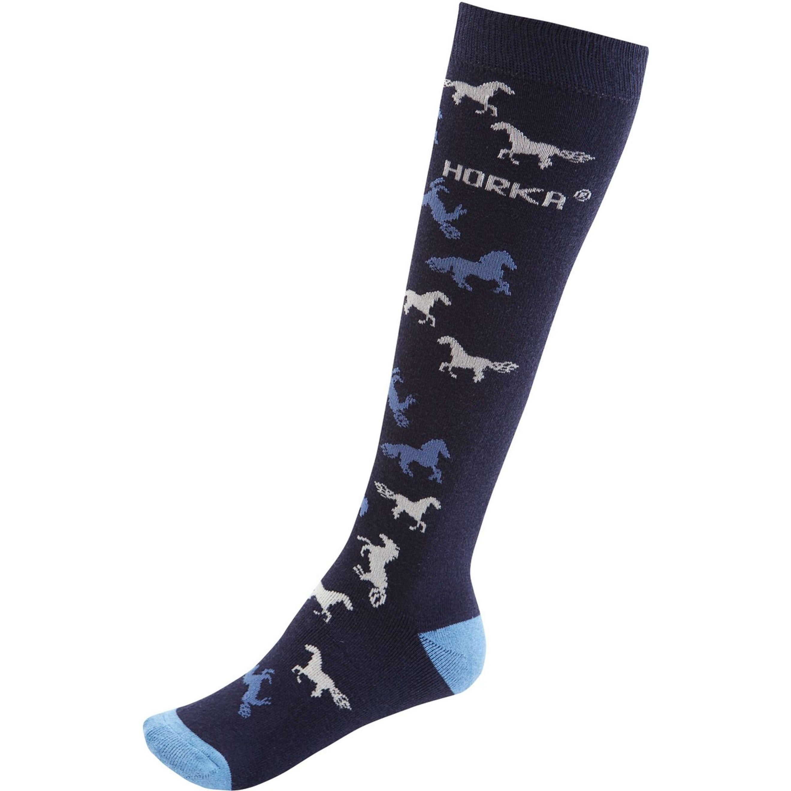 HORKA Socken Pferde Dunkle Marine HORKA Socken Pferde Dunkle Marine