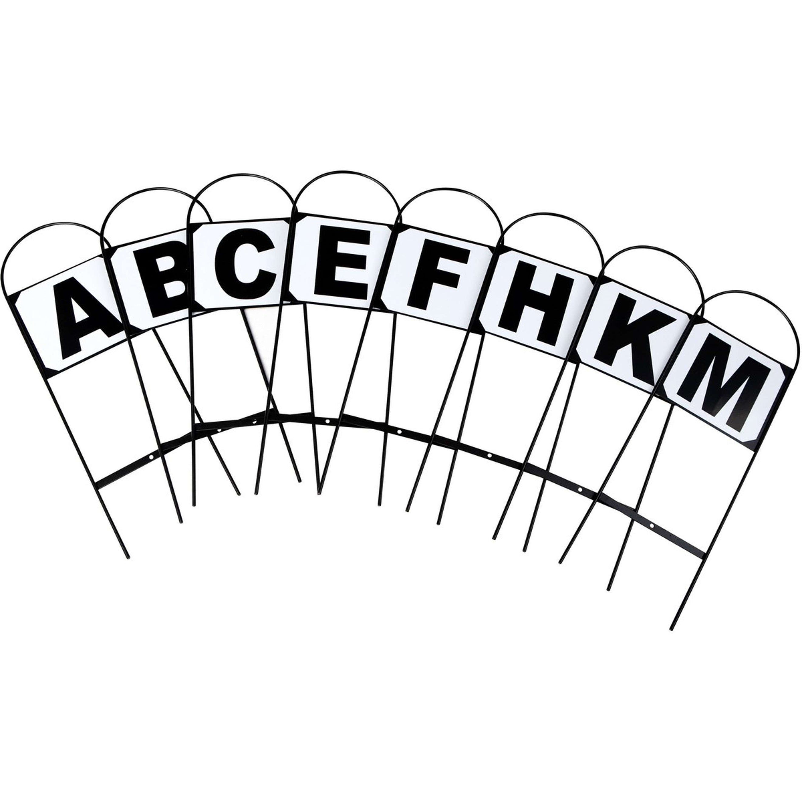 HORKA Dressur Buchstaben Basis Set 8 Schwarz HORKA Dressur Buchstaben Basis Set 8 Schwarz