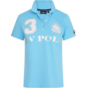 HV Polo Polo Favouritas EQ SS Aqua Blau