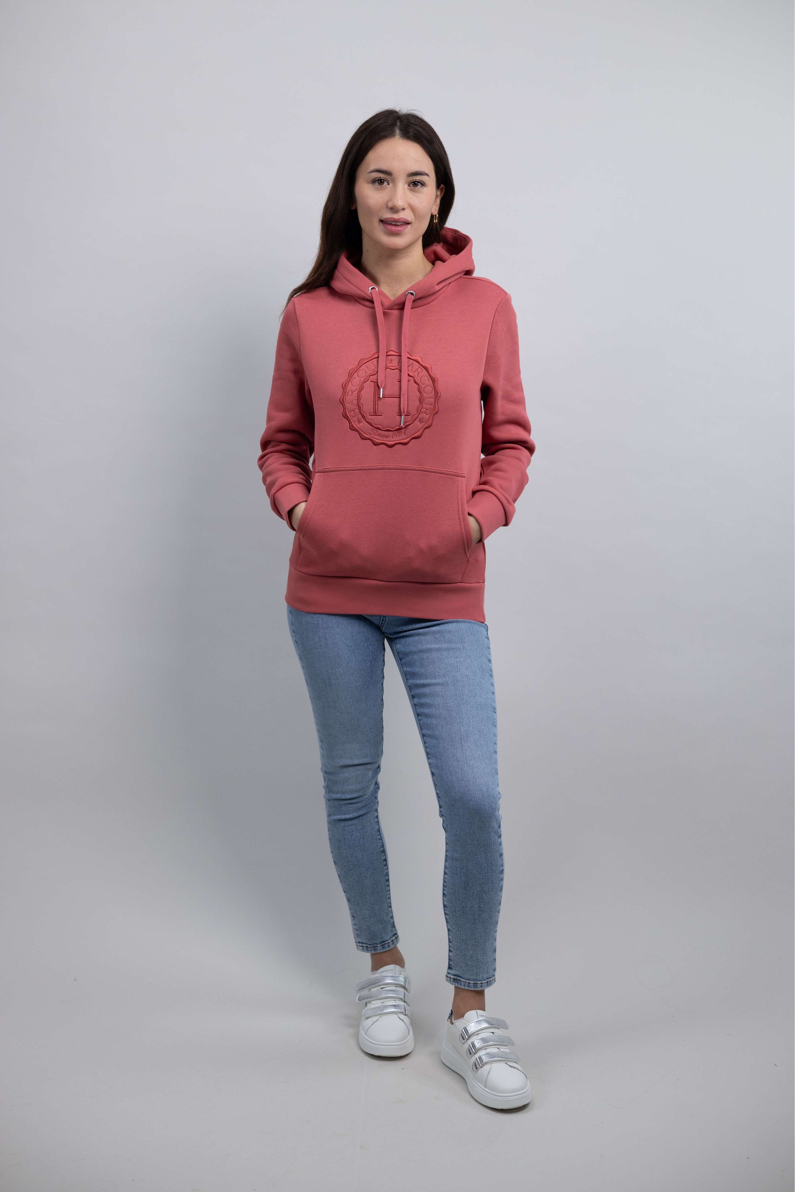 Harcour Hoody Samy Unisex Altrosa